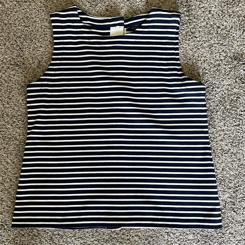 Banana Republic sleeveless striped top